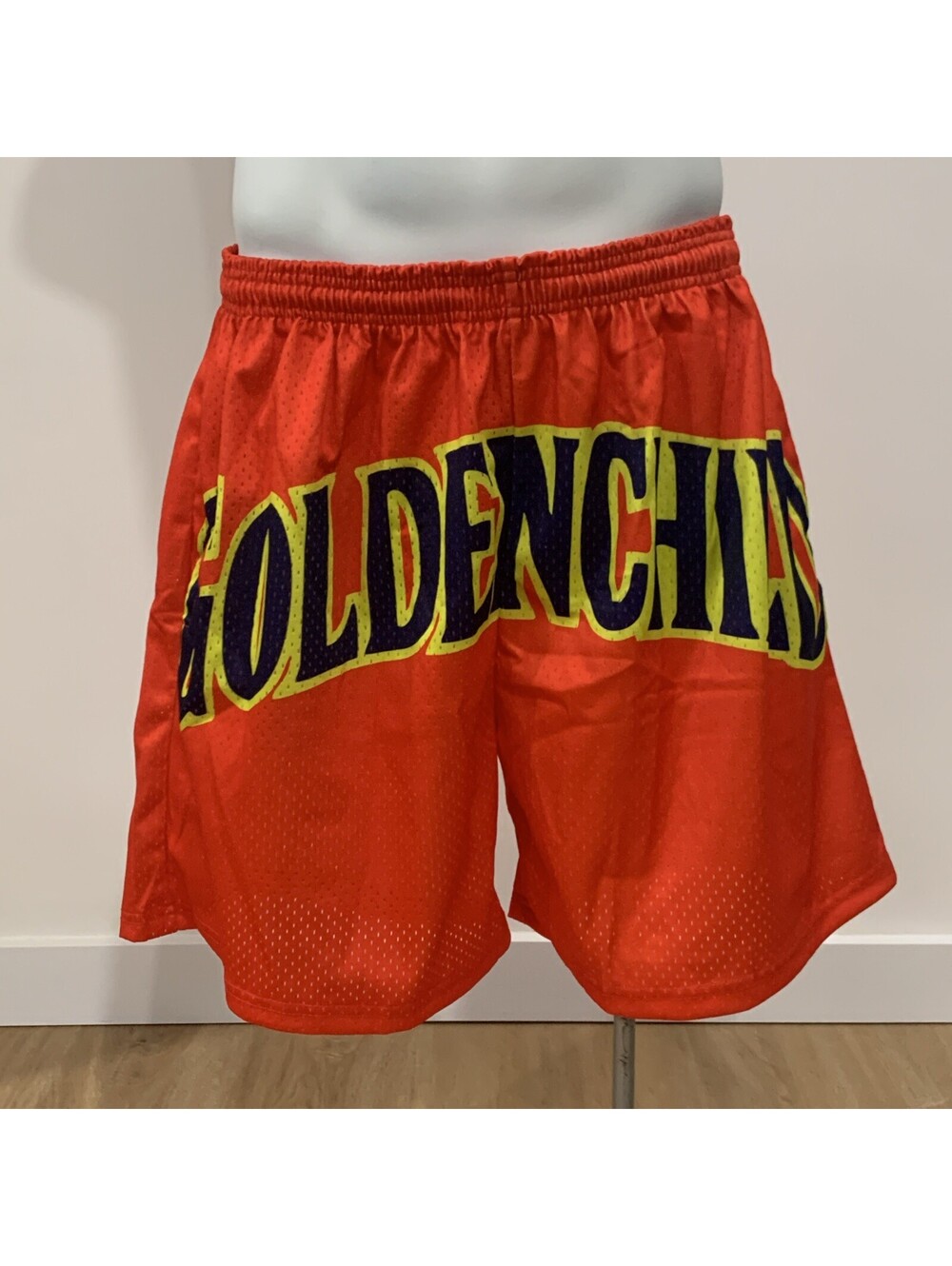 NWT Y2K Golden Child Mesh Basketball Shorts Men’s 2XL Red